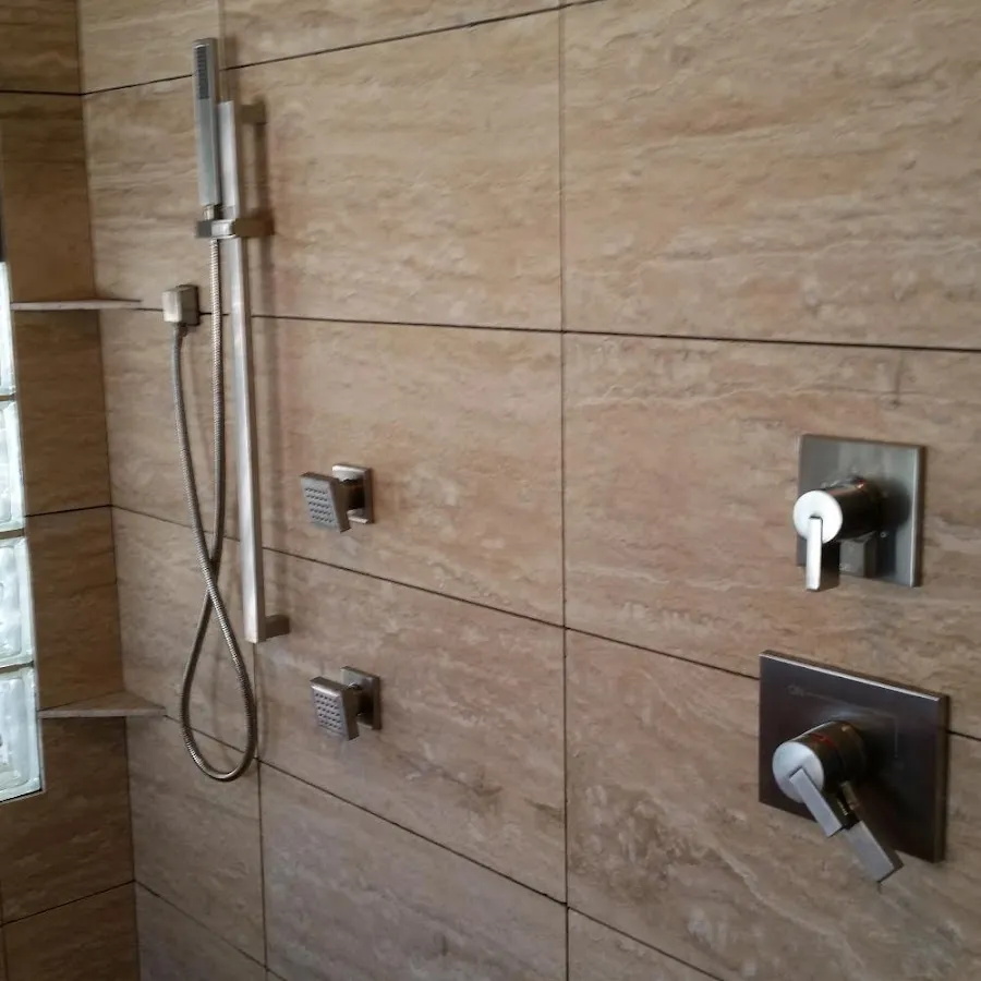 Shower fixture installation for Gas Line Repair in Irving